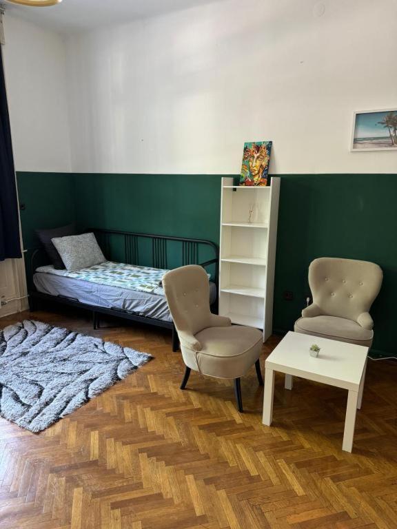 Apartament Lanchid Castle Side Red And Blue Budapeszt Zewnętrze zdjęcie